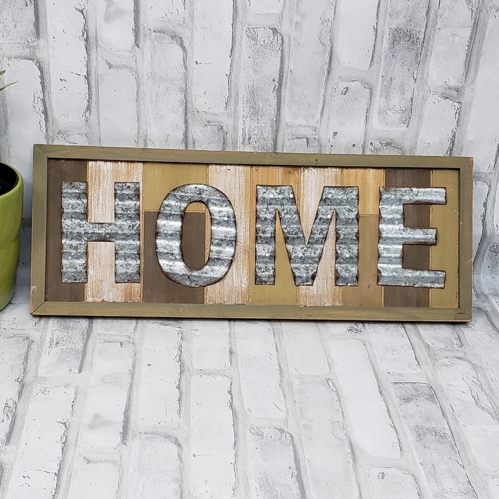 Aaron brothers HOME GALVANIZED Wall Décor